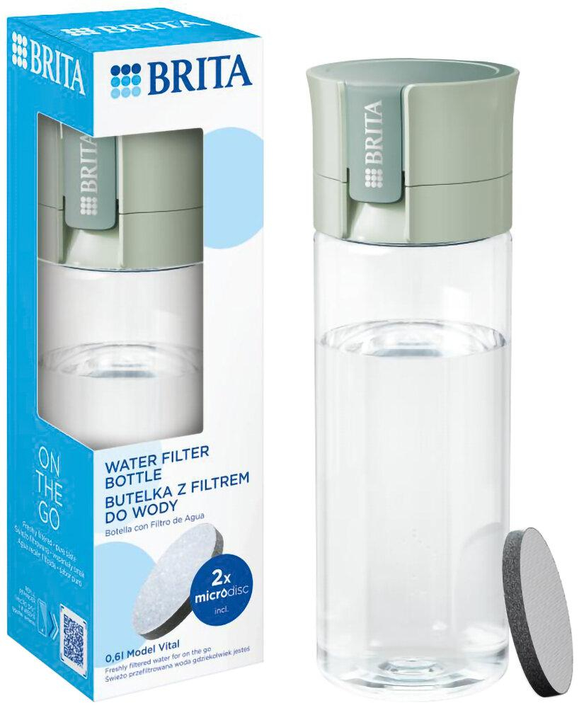 Brita BUTELKA Z FILTERM VITAL Pastelowa zieleń