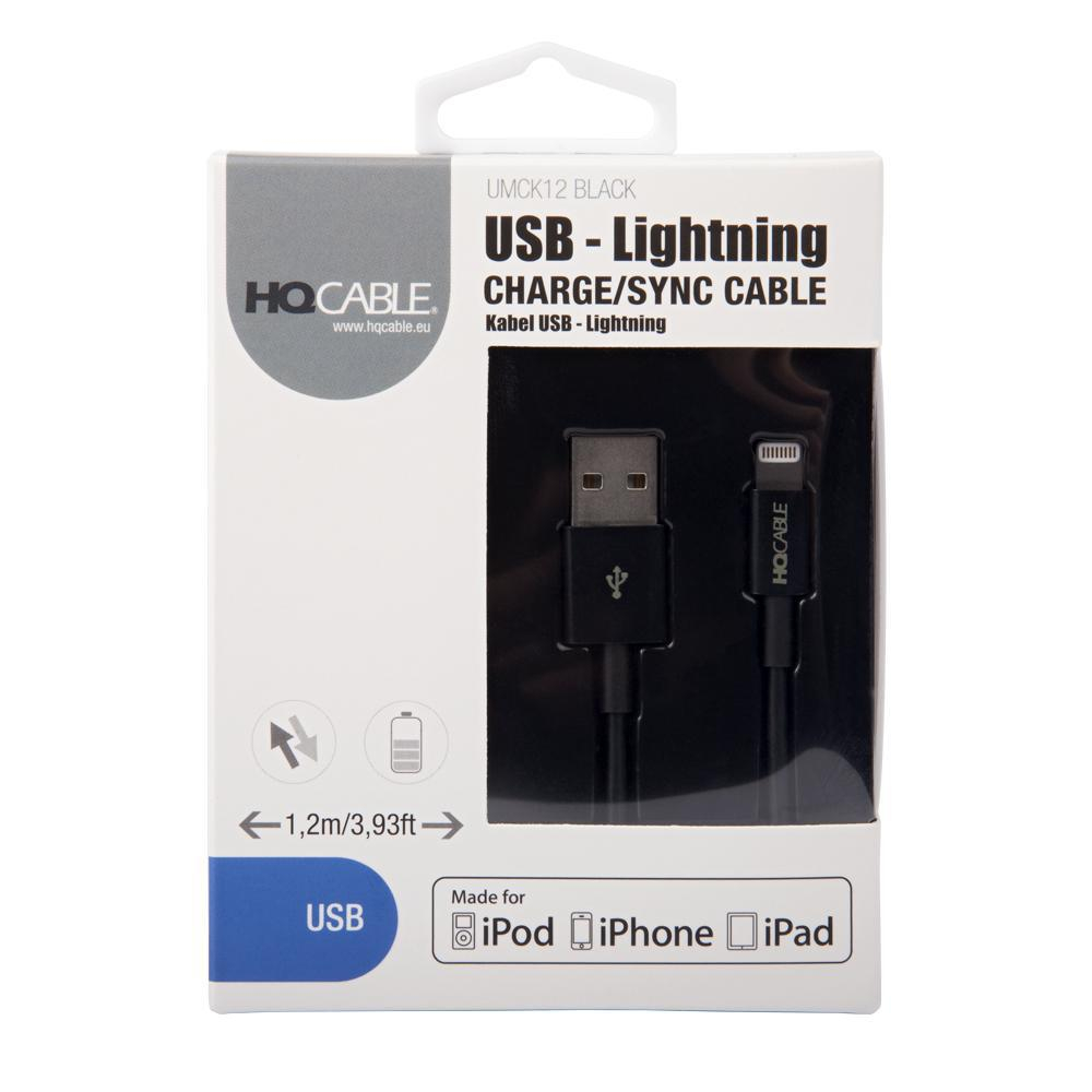 HQCable KABEL USB-MICRO USB 1.2M HQCable czarny