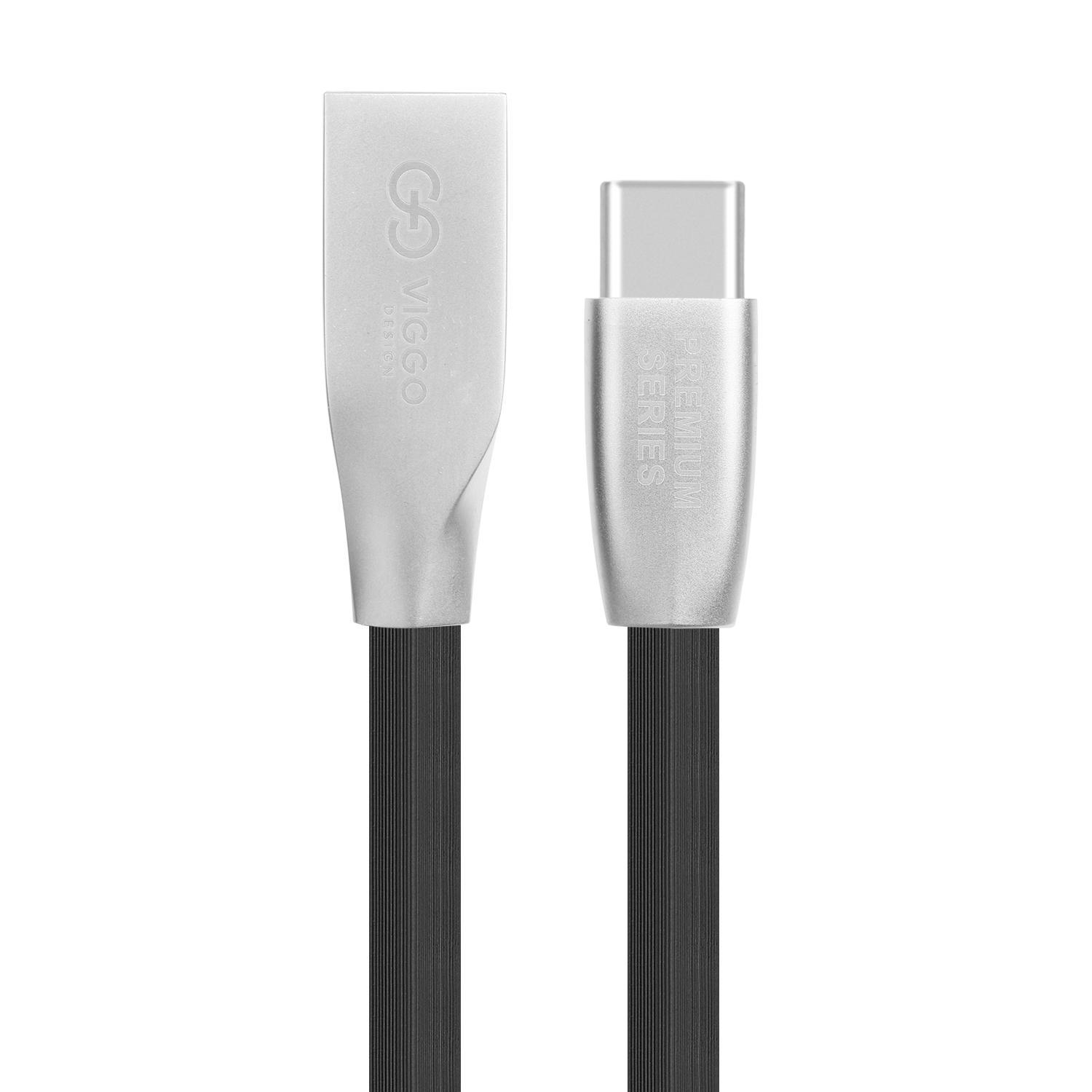 VIGGO DESIGN Kabel USB - USB-C VIGGO 1m Czarny