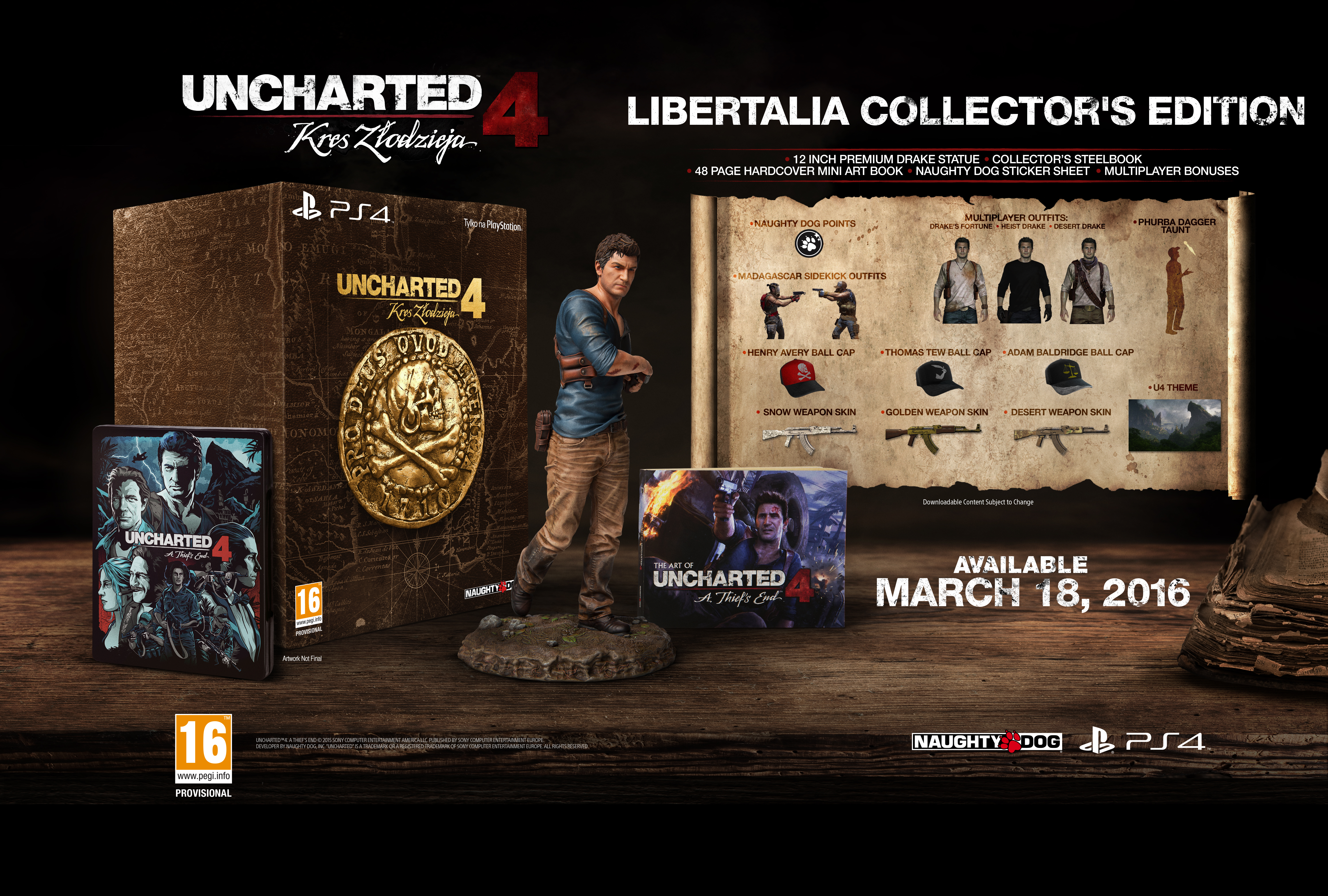 Sony Uncharted4: Ed. Kol..Libertalia PlayStation 4