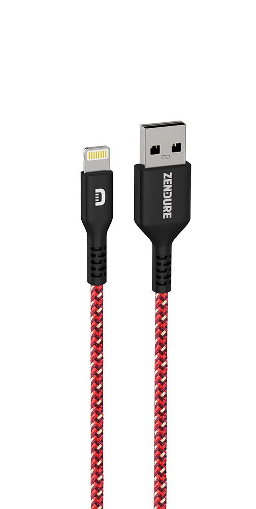 ZENDURE Kabel USB-Lightning Zendure 1m czerwony