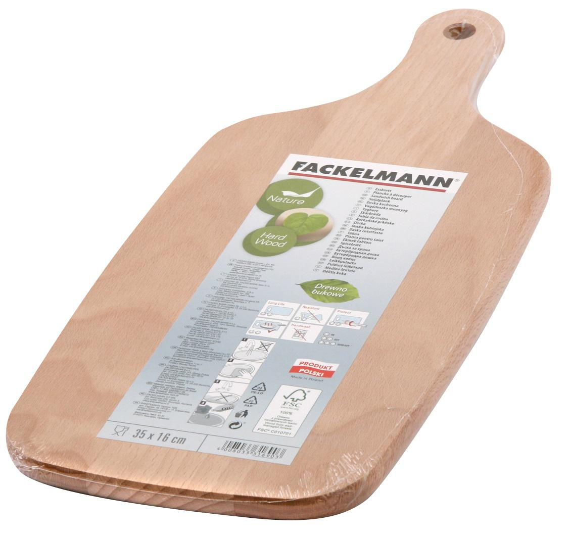 FACKELMANN Deska drewniana 35x16x1cm (31690)