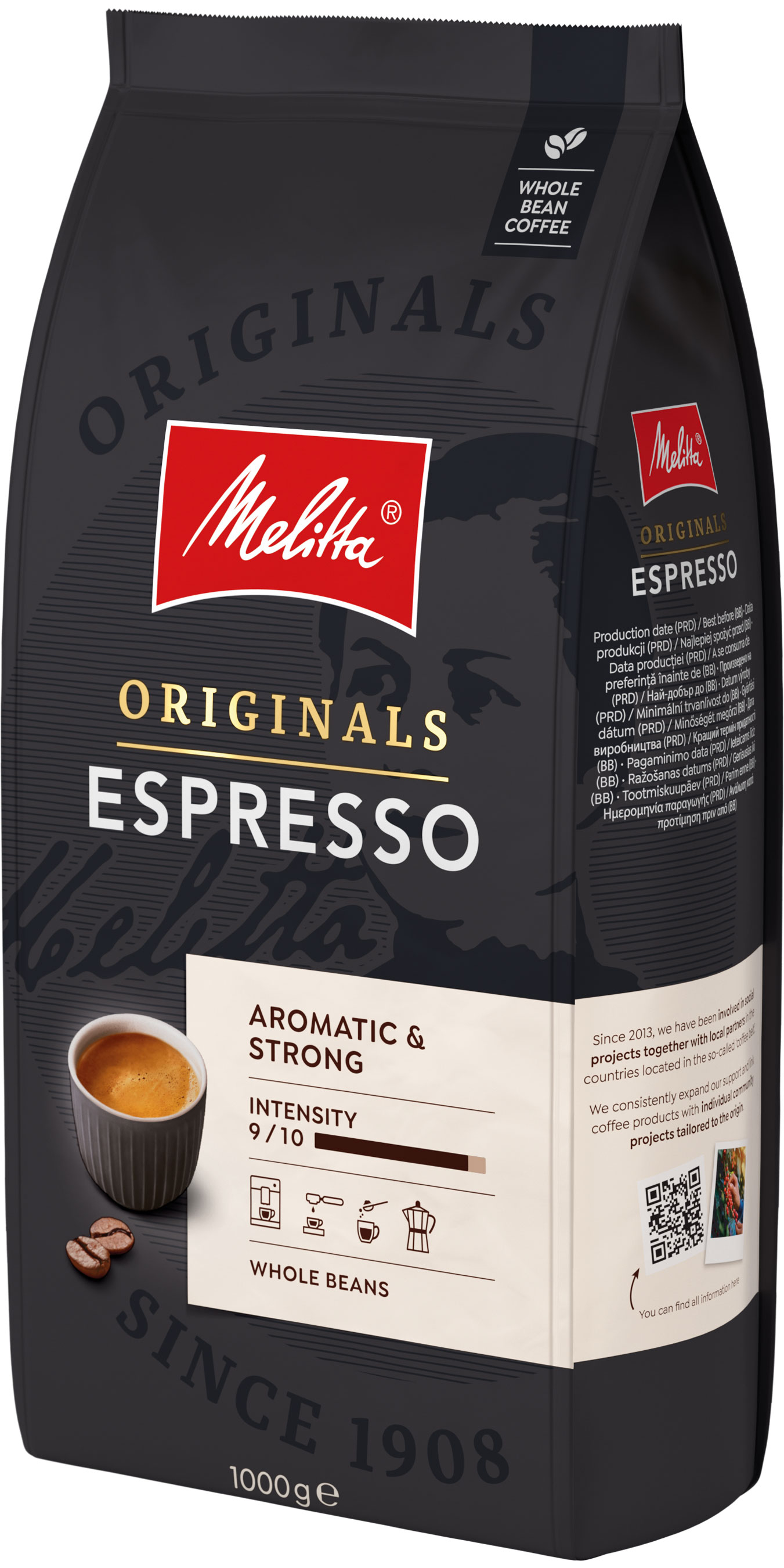 Melitta Kawa Melitta Originals Espresso 1000g