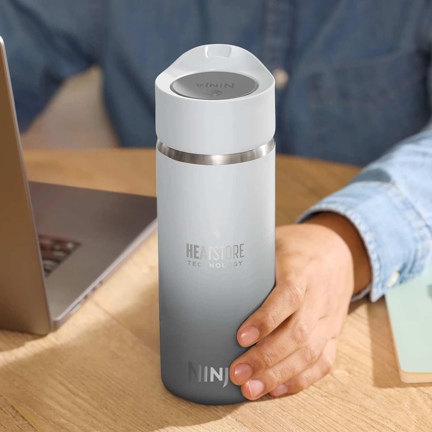 Ninja Termos Sip Perfect biały 400ml DW1603EUUKWH