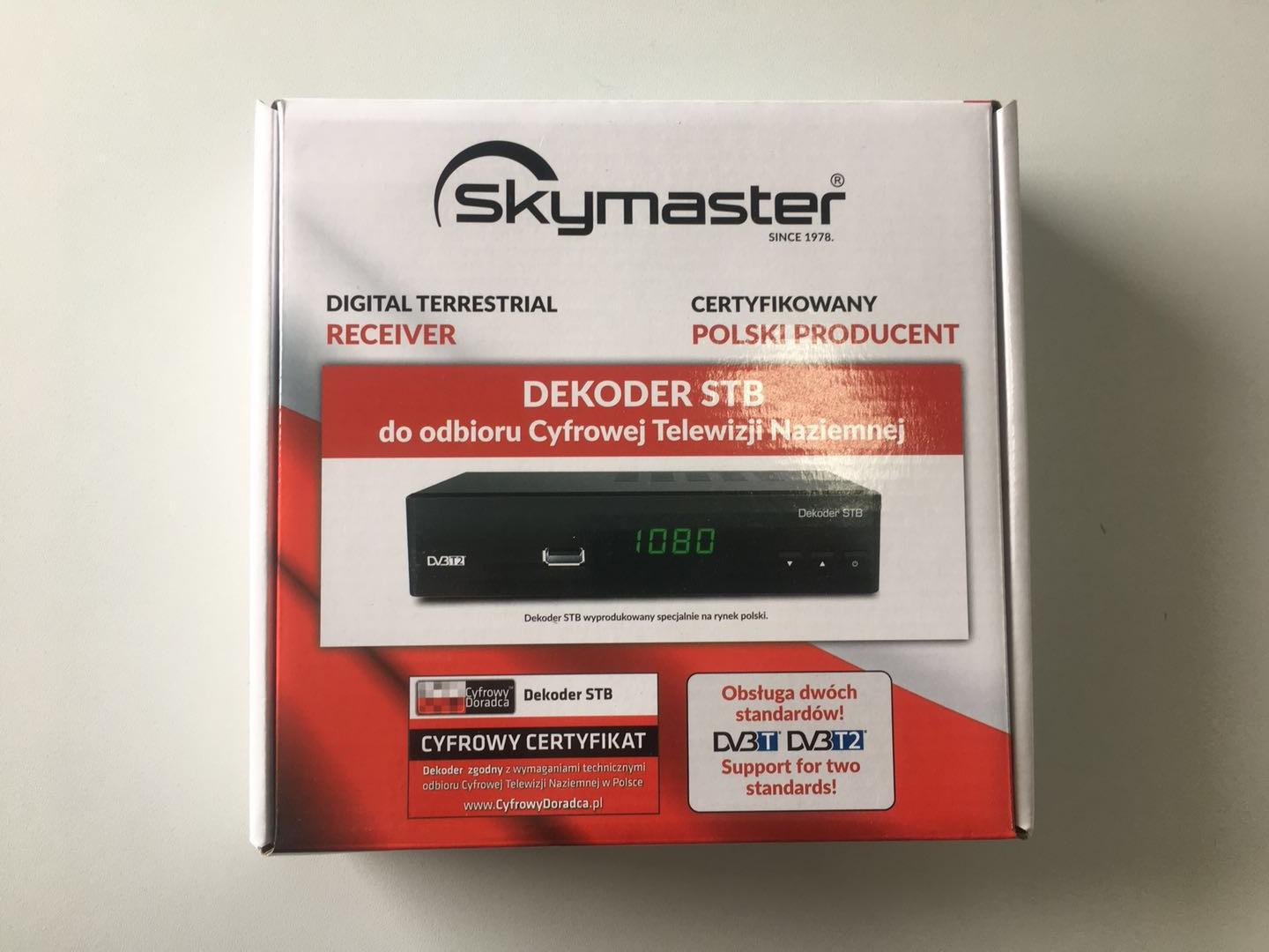 Skymaster TUNER DVB-T SKYMASTER STB #