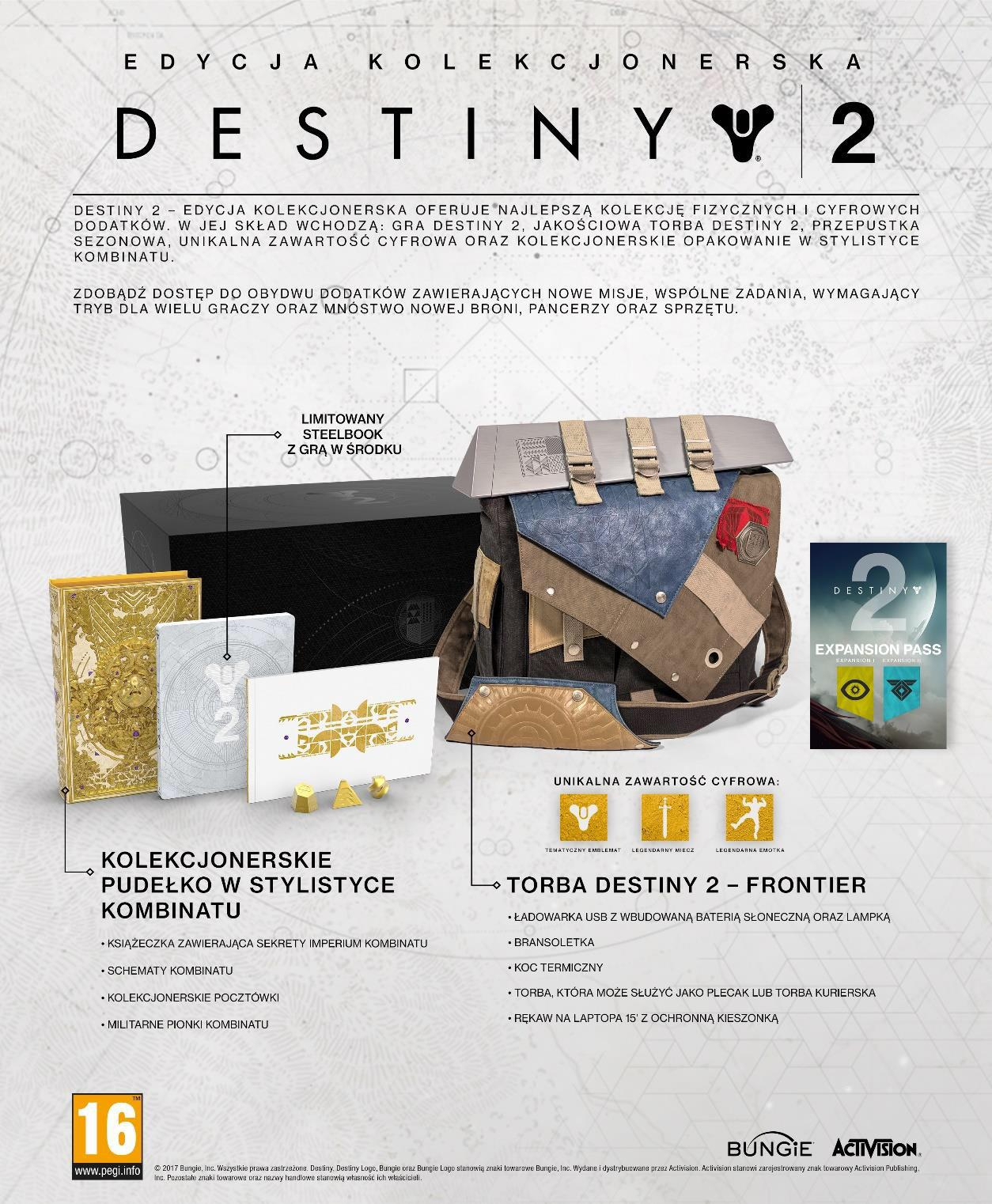 Activision DESTINY 2 Edycja Kolekcjonerska XBOX One