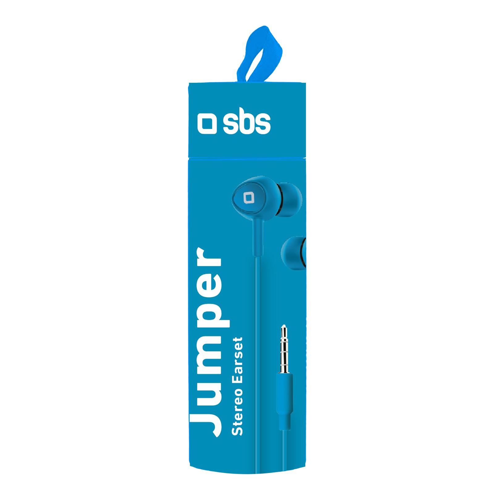 SBS SŁUCHAWKI DOUSZNE SBS Jumper Niebieskie #
