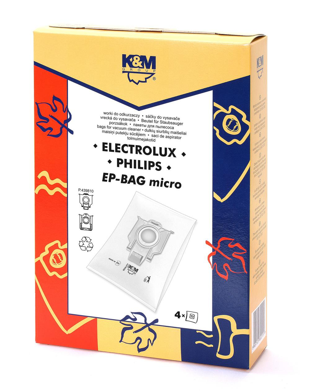 K&M Worki do odkurzacza EP-Bag micro