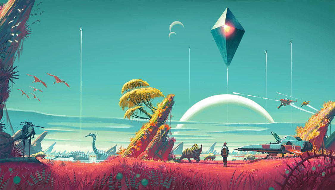Sony Gra PS4 No Man's Sky SE POL premiera 10.08 SPECIAL EDITION