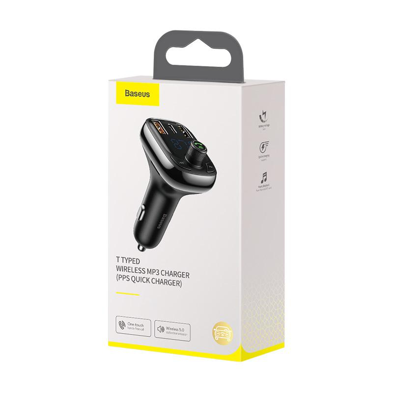 Baseus Transmiter FM S-13 Car Bluetooth MP3 Player