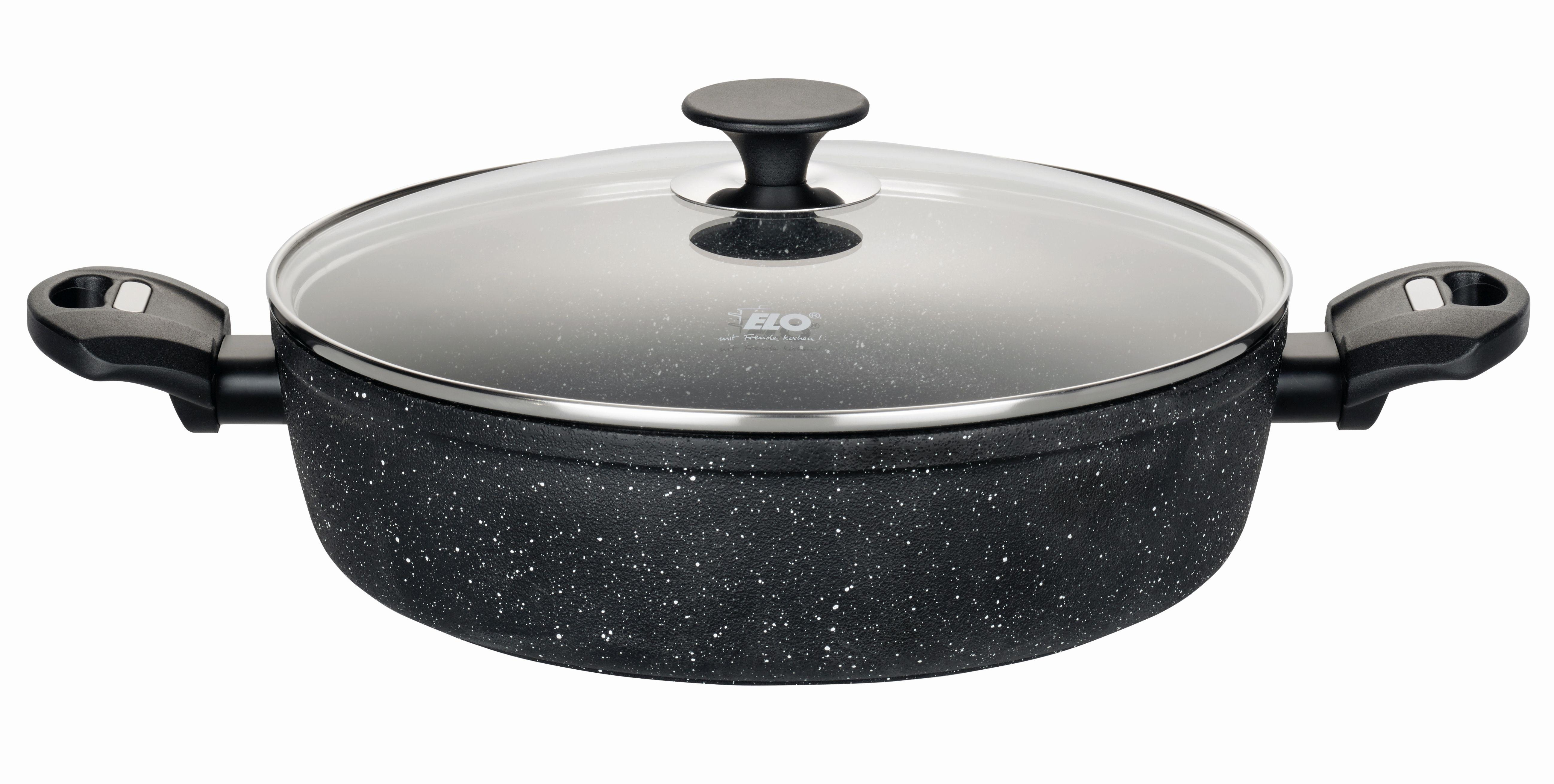 ELO Patelnia aluminiowa GRANIT EVOLUTION 28cm -czarna (11061248)