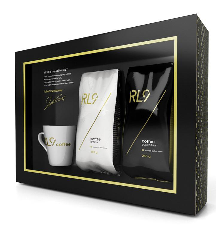 RL9 Zestaw Prezentowy RL9 2X Kawa Ziarno 250G+Kubek