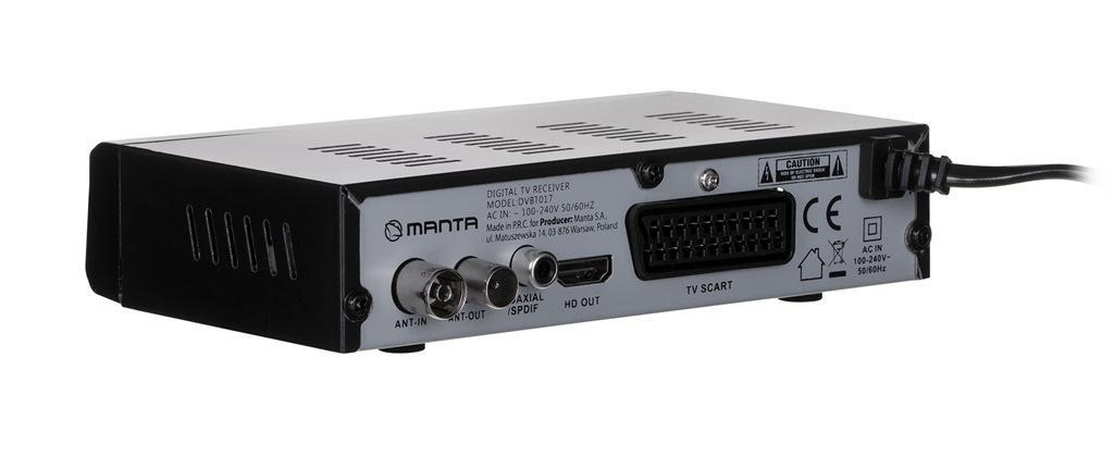 Manta TUNER DVB-T2 MANTA DVBT017