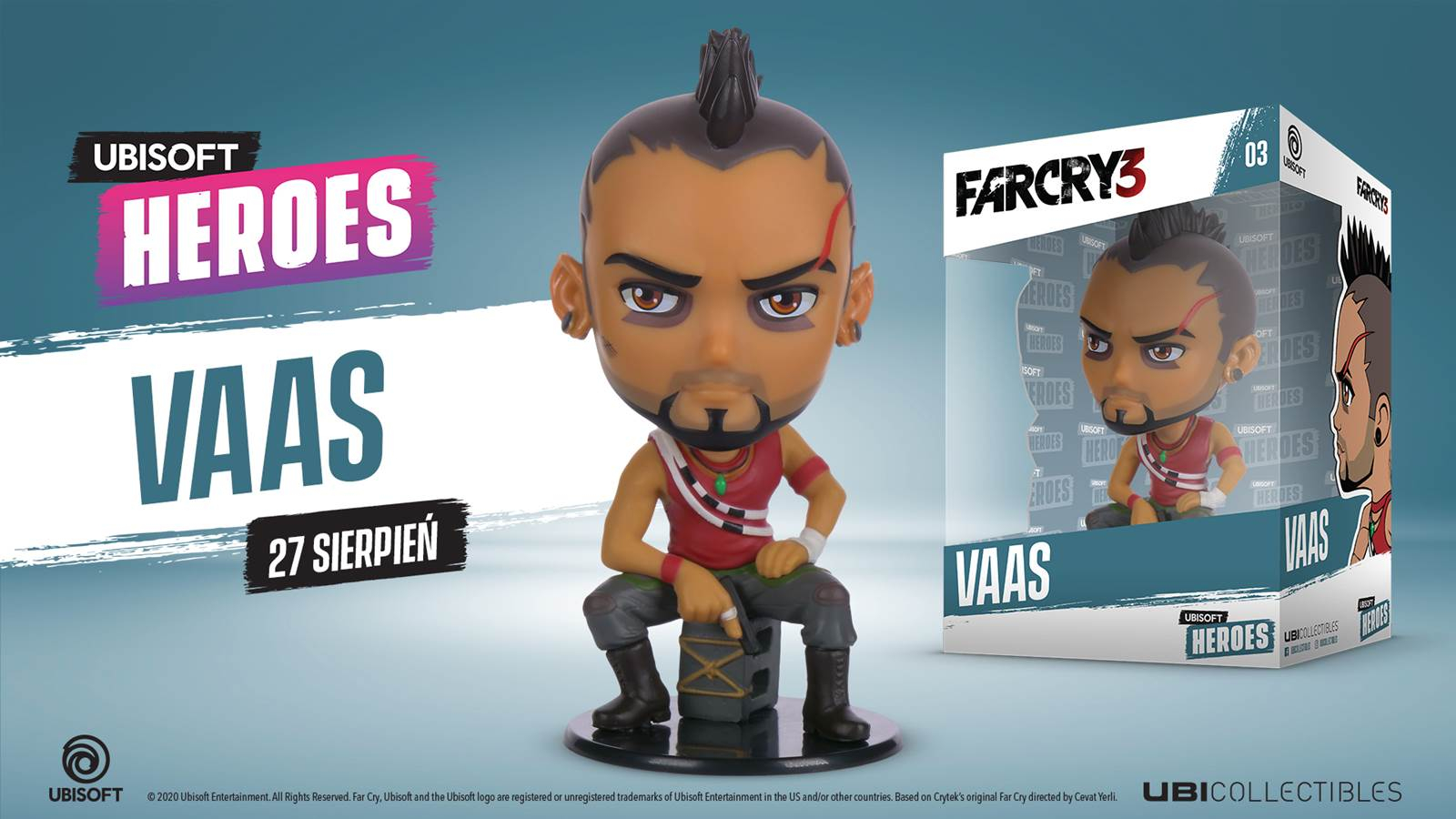 Ubisoft Far Cry Vaas Chibi Figurka