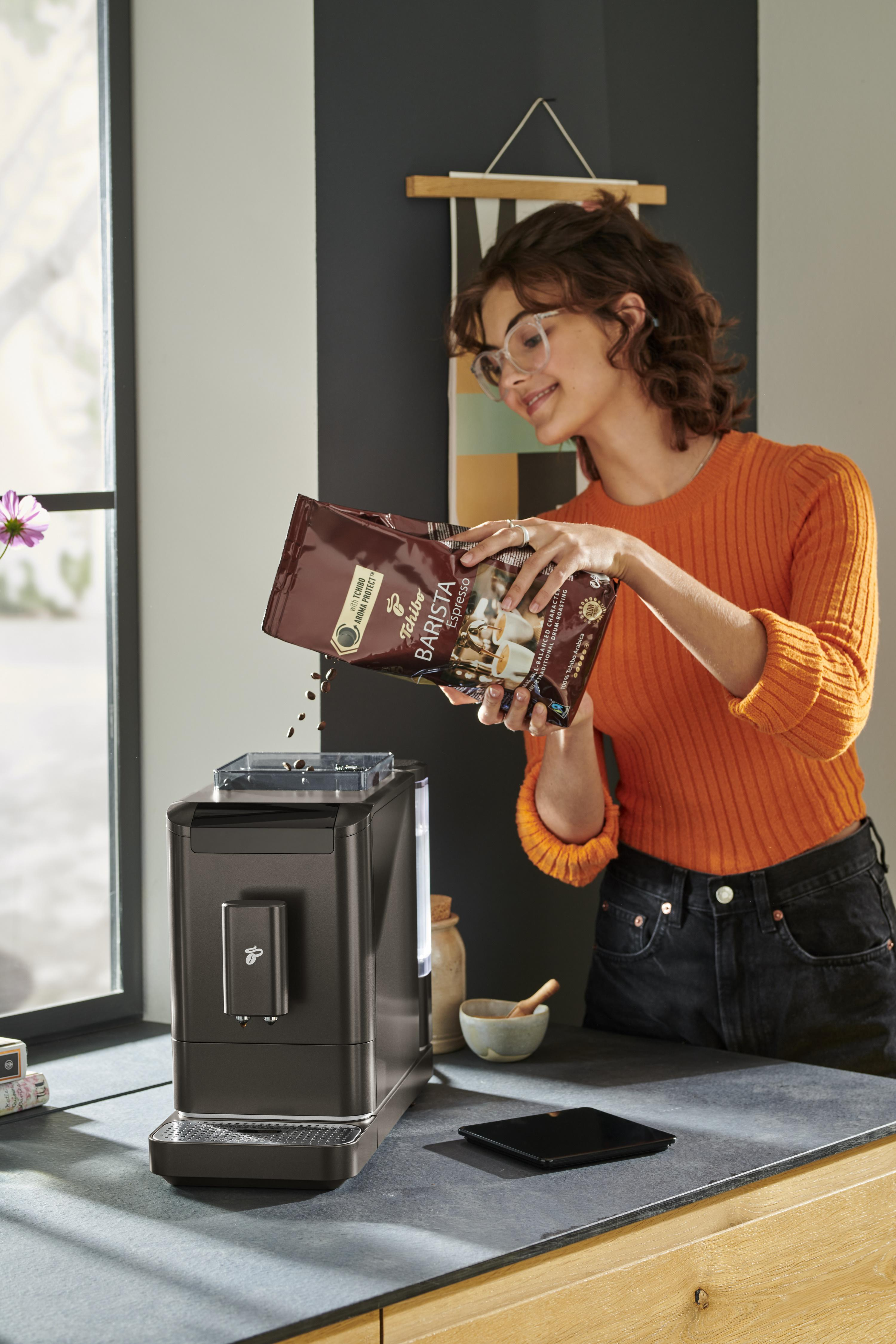 Tchibo EKSPRES AUTOMATYCZNY Esperto2 Caffe, Granite Black