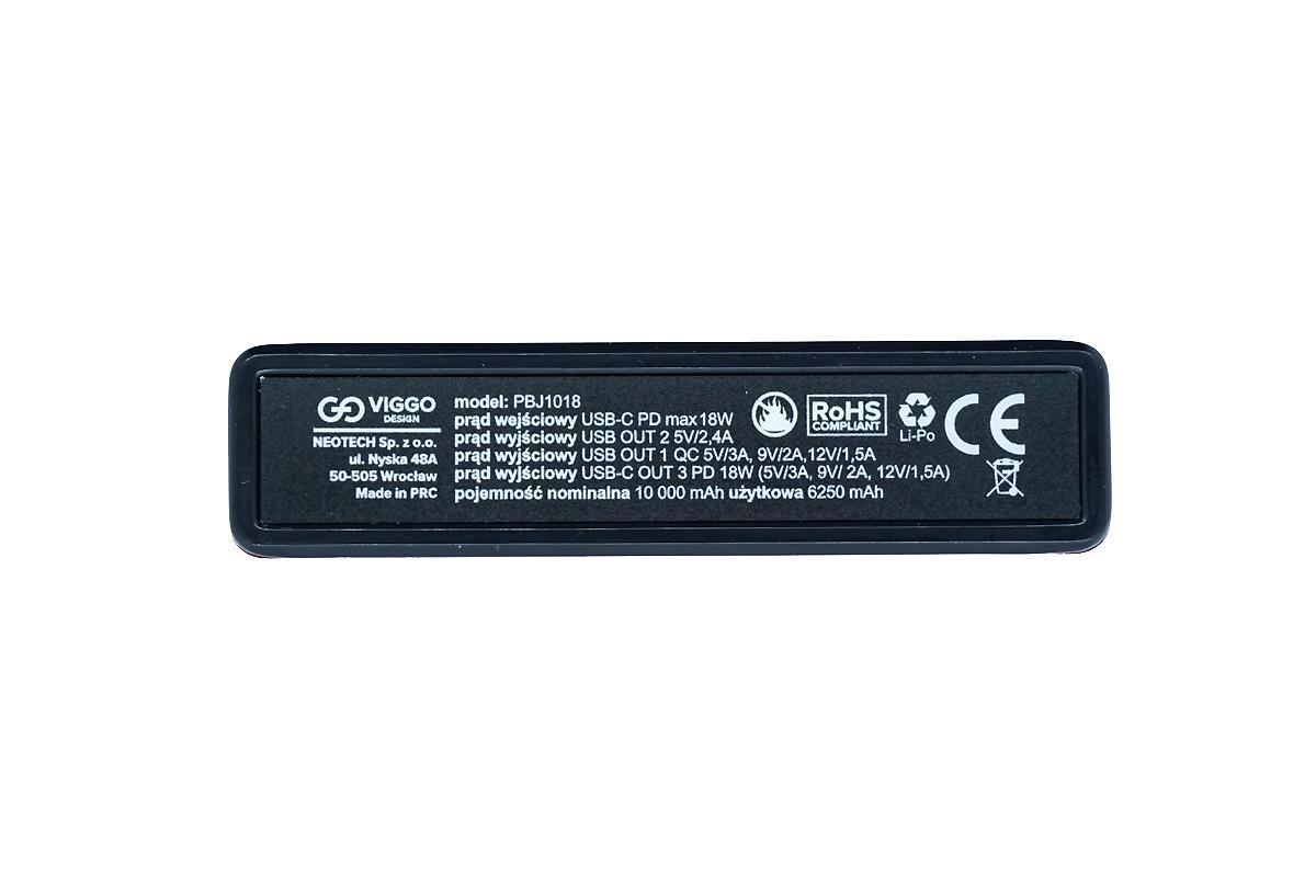 Wysoka pojemność 10.000 mAh