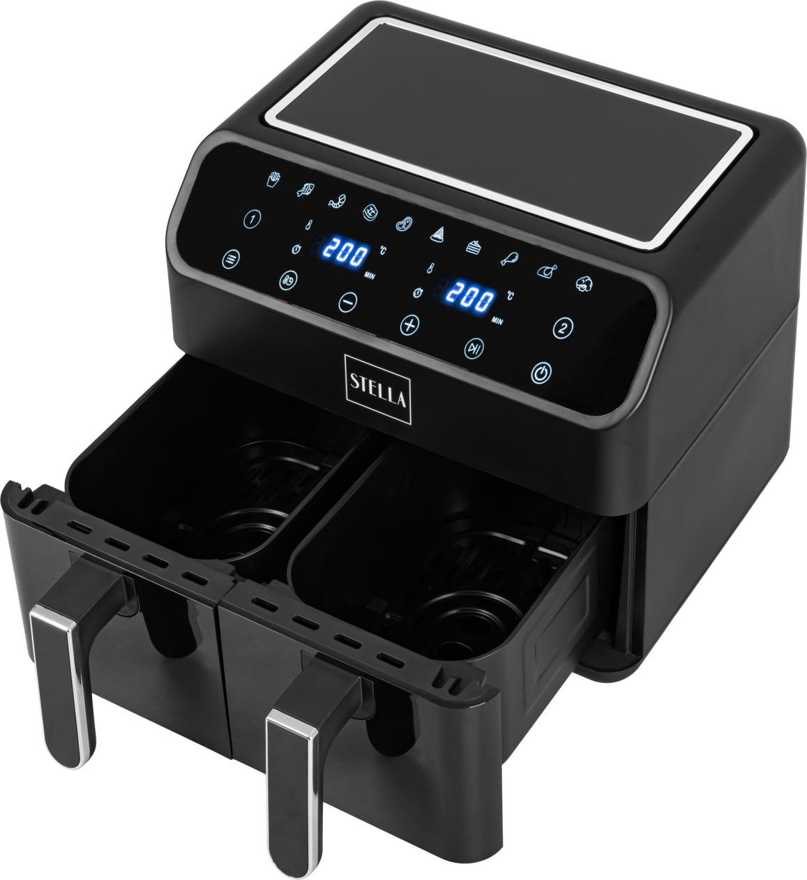 STELLA AIR FRYER STELLA STAF 2000-8D-C dual