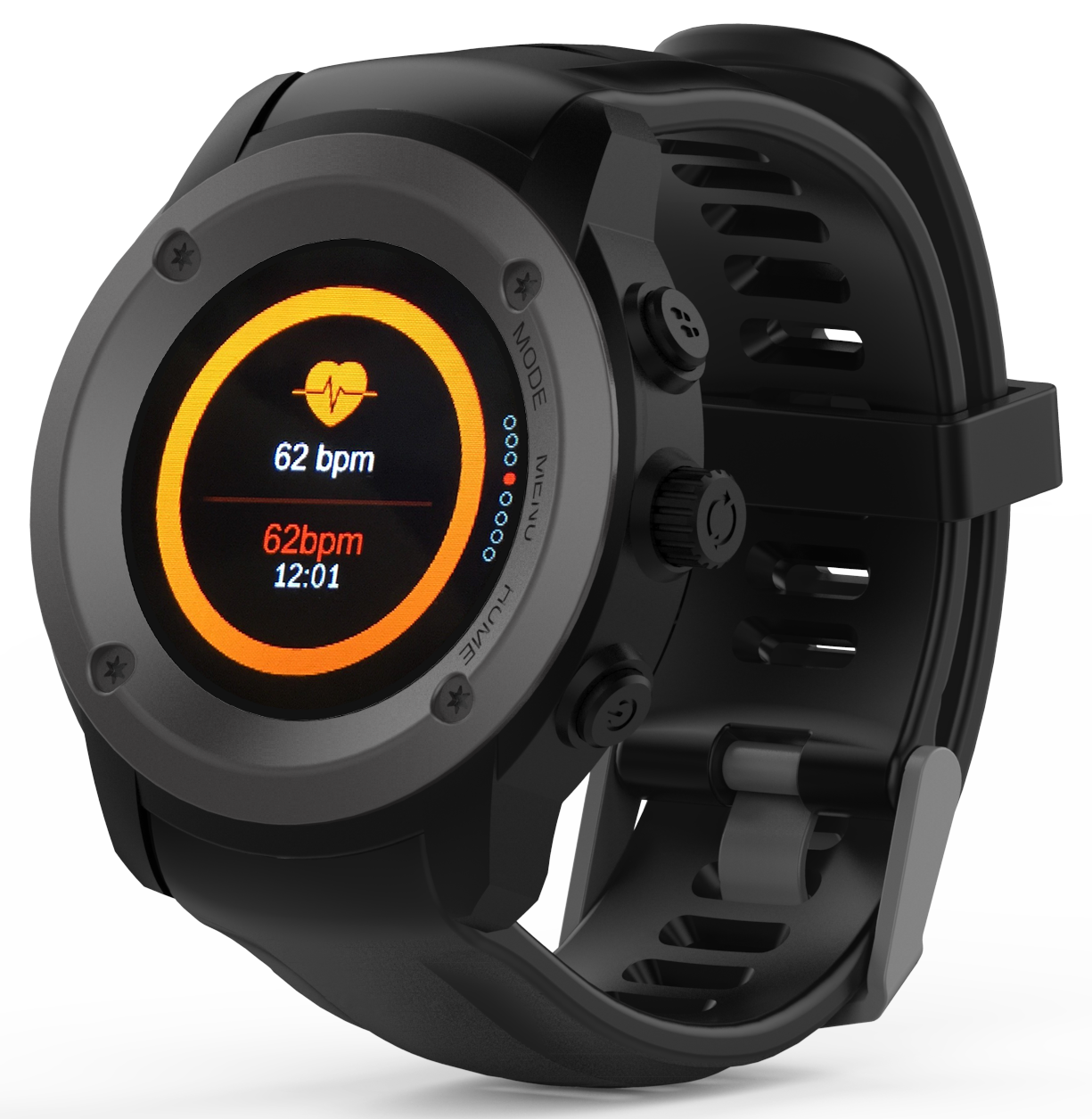 Maxcom SMARTWATCH MAXCOM FitGO FW17 Power Czarny #