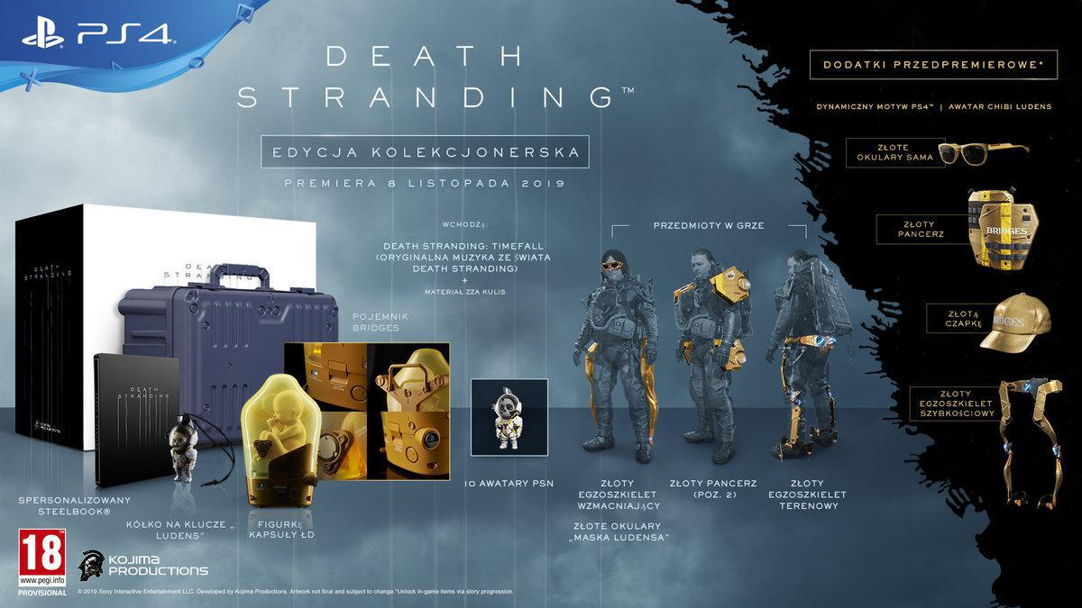 Sony Death Stranding EDYCJA KOLEKCJONERSKA