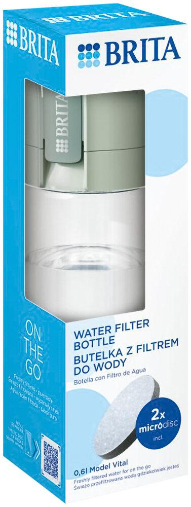 Brita BUTELKA Z FILTERM VITAL Pastelowa zieleń