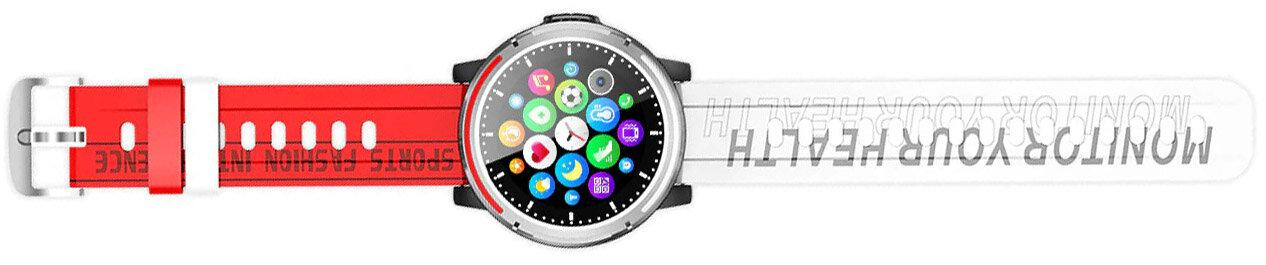 KUMI SMARTWATCH KUMI M1 Czerwony