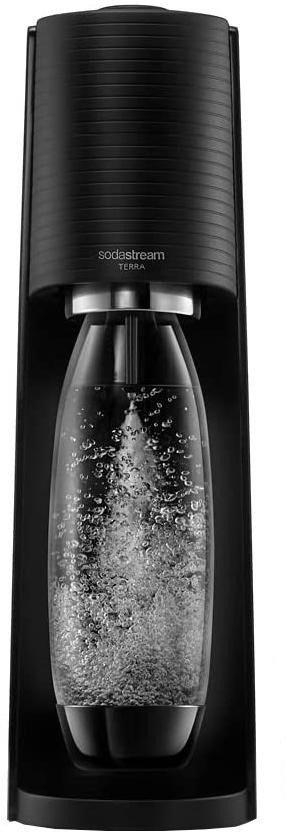 SodaStream Saturator Terra 2 butelki czarny +syrop Pepsi 440ml+syrop 7U