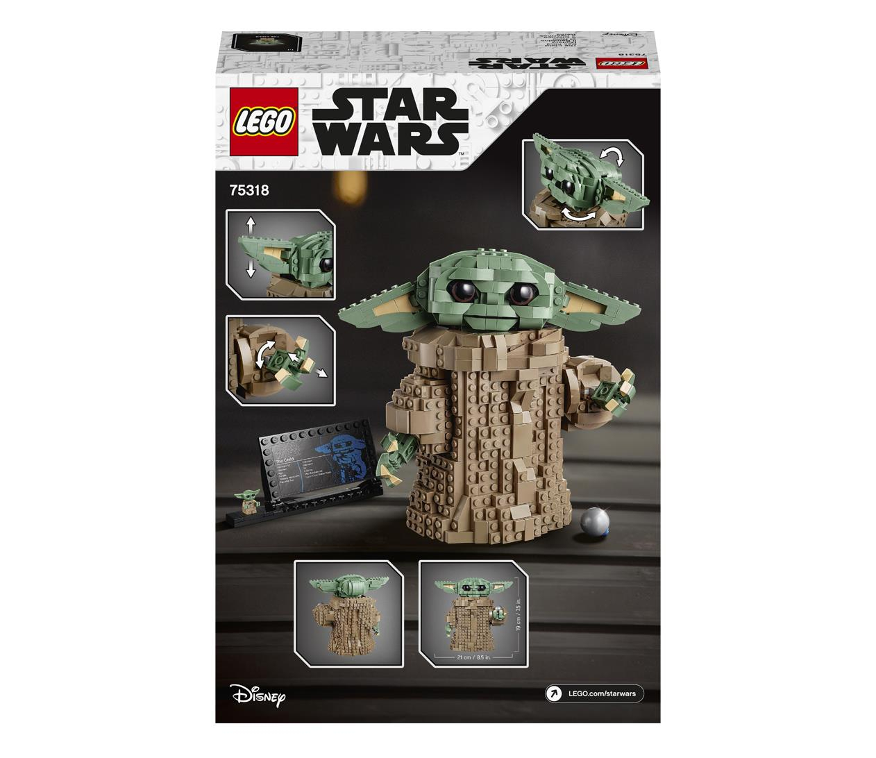 LEGO Star Wars 75318 Dziecko Baby Yoda