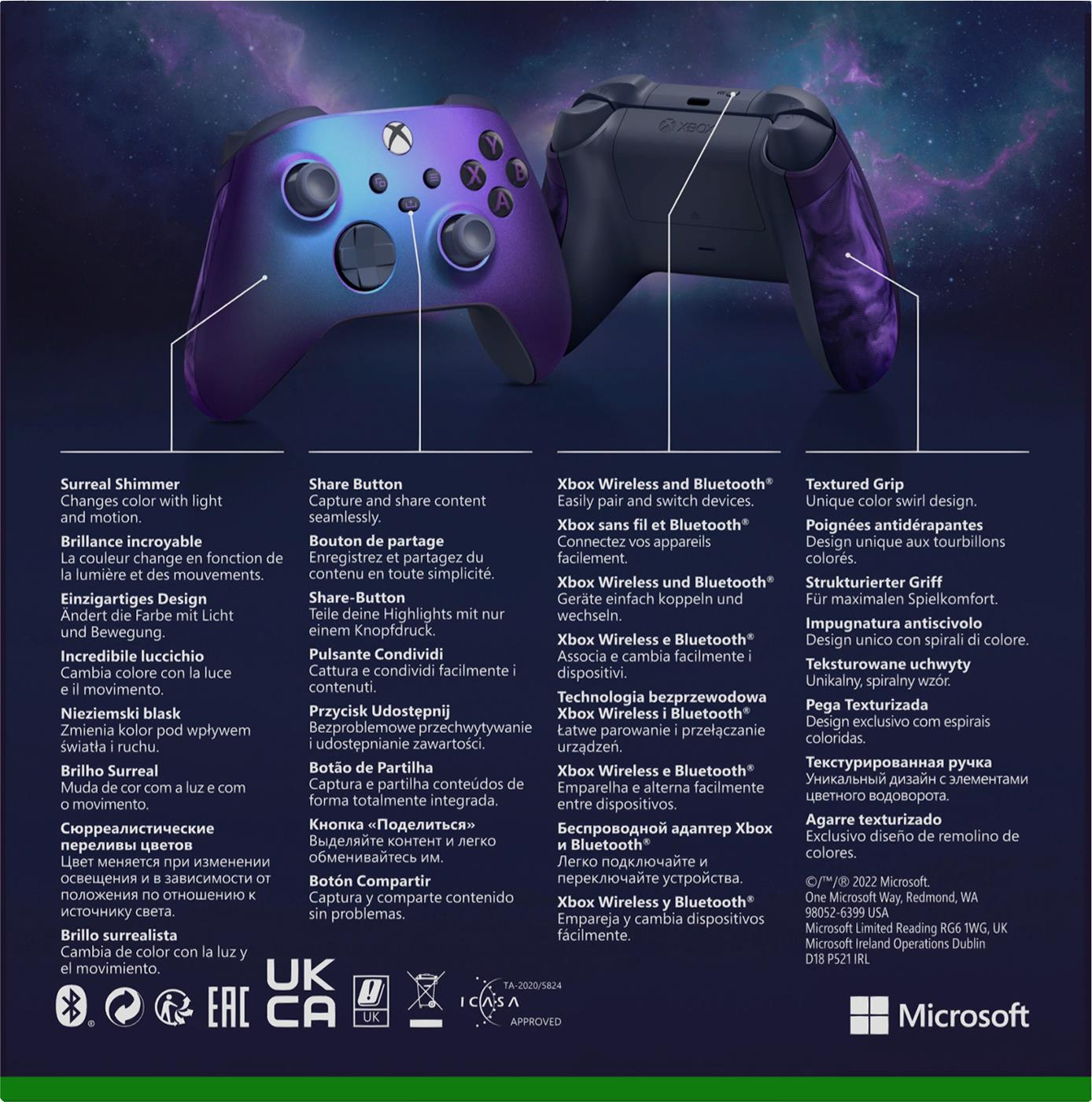 Microsoft Bezprzewodowy kontroler XBOX Stellar Shift