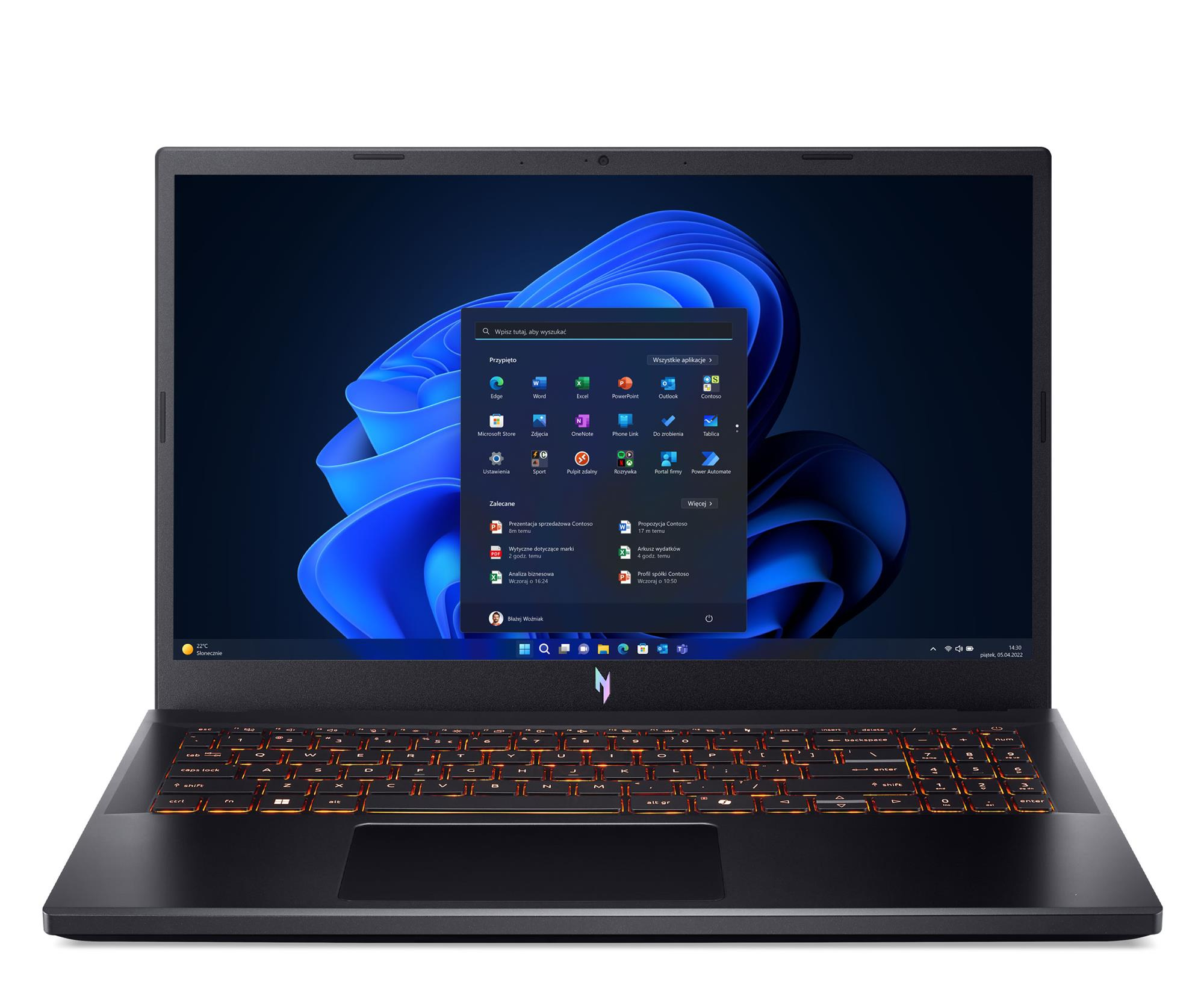 Acer Nitro V15 R7-7445HS/32GB/512/Win11 RTX3050 165Hz