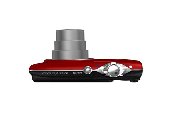 Nikon S3100 Red