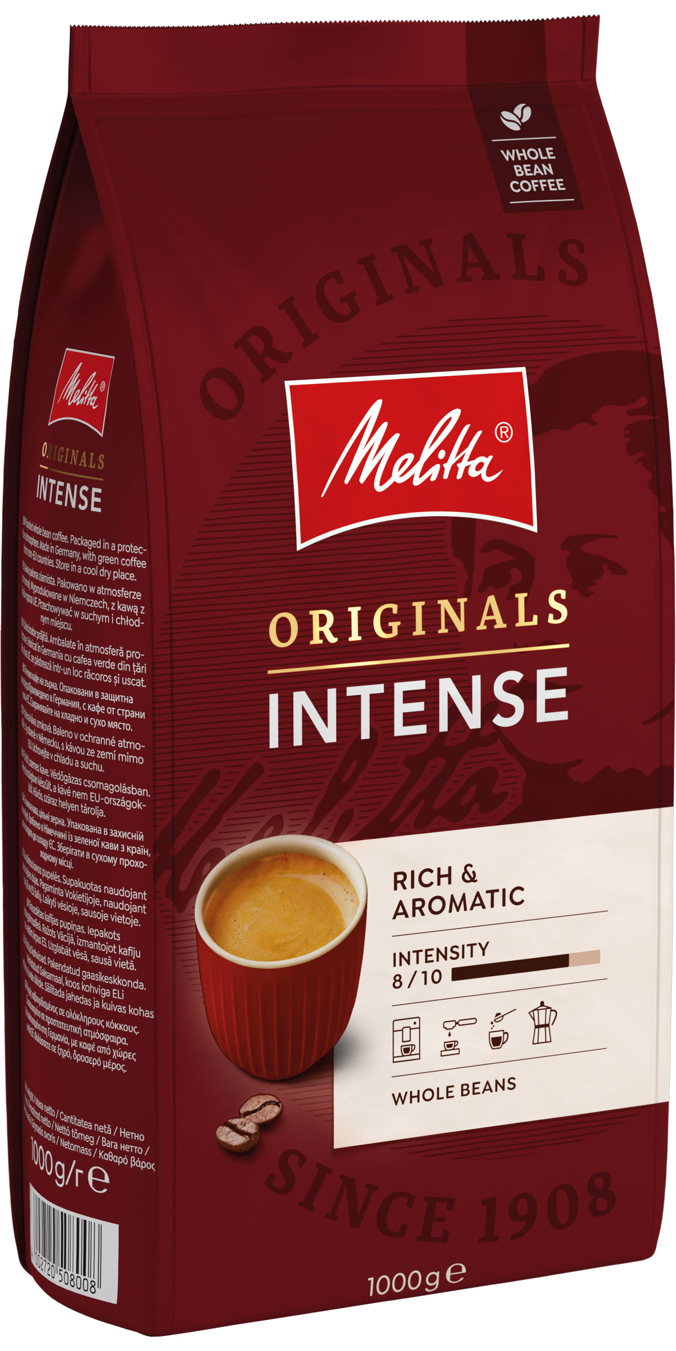Melitta Kawa Melitta Originals Intense 1000g