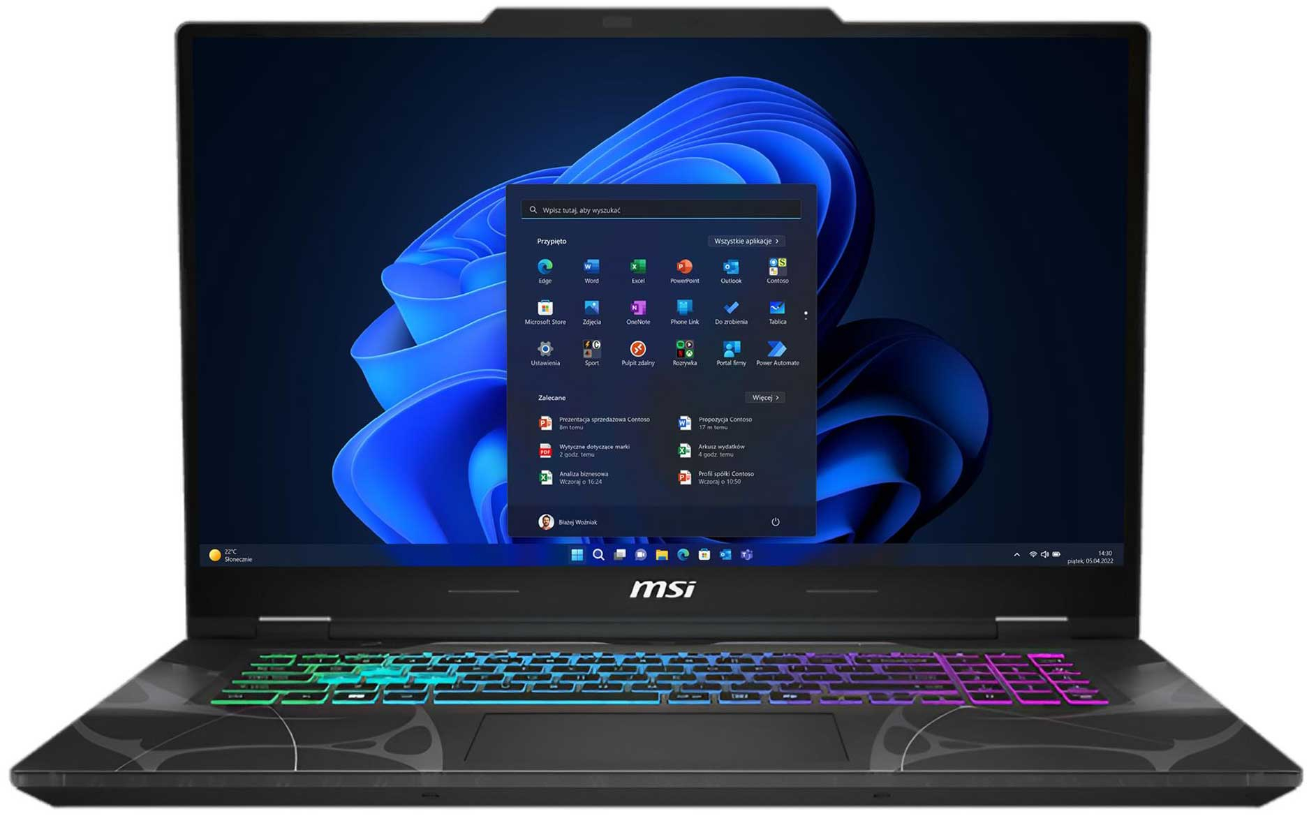 MSI Cyborg A17 AI Ryzen 7-260/64GB/2TB/Win11PX RTX5050