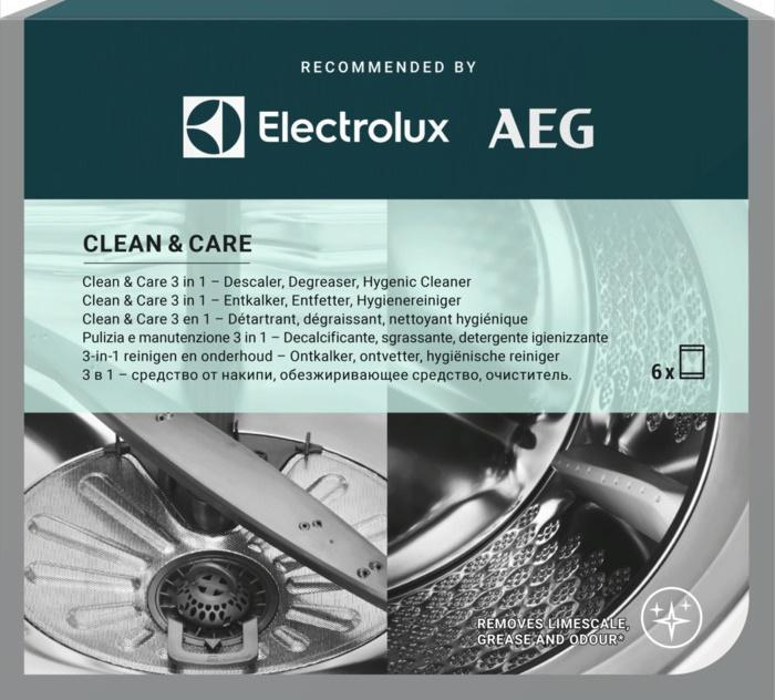 Electrolux  ODKAMIENIACZ DO PRALEK I ZMYWAREK M2GCP601 CLEAN&CARE 6SZT.