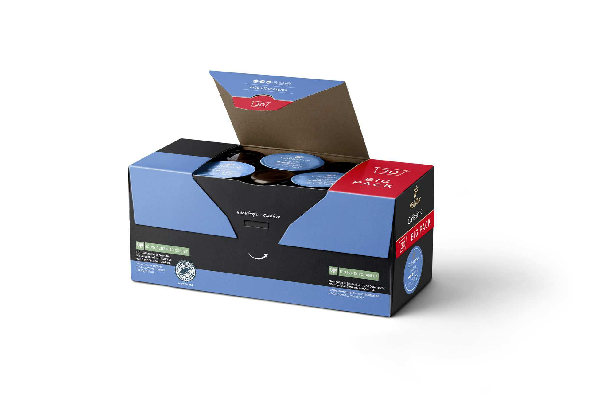 Tchibo KAPSUŁKI CAFISSIMO CAFFE FINE AROMA 30 KAPSUŁEK