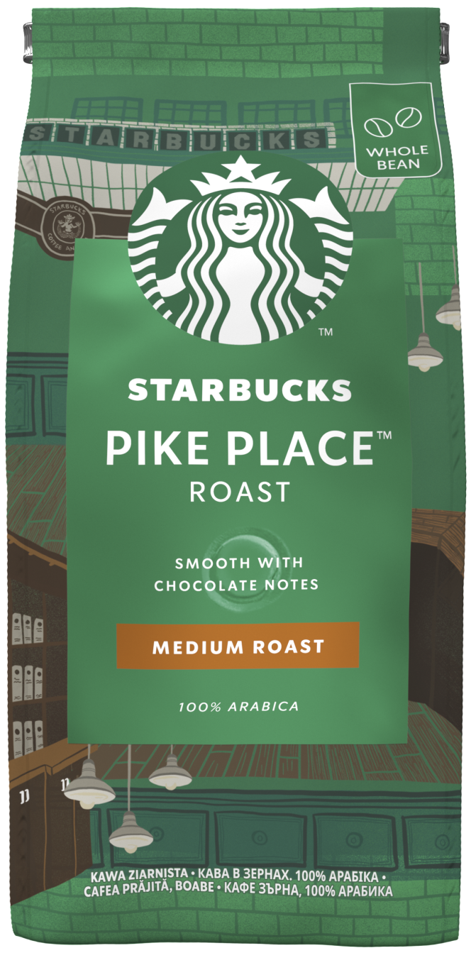 STARBUCKS Kawa ziarnista STARBUCKS Medium Pike Place 200g