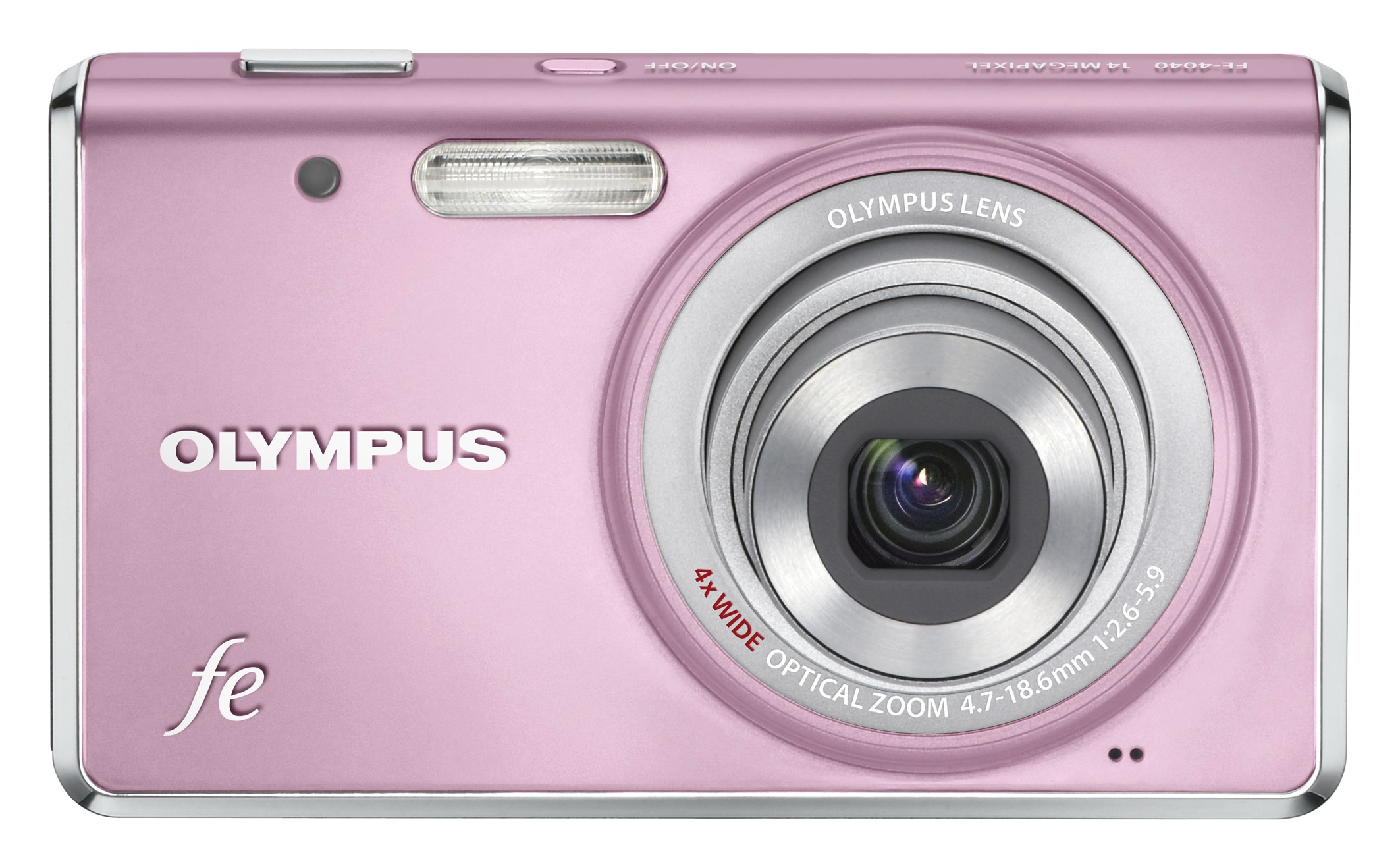 Olympus APARAT FOT OLYMPUS FE-4040 P nowość kolor różowy 14 Mpix, 4x