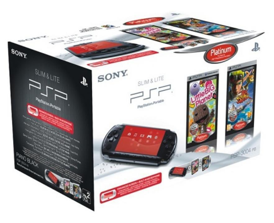 Sony PSP 3004 + Little Big Planet + Jak&Daxter