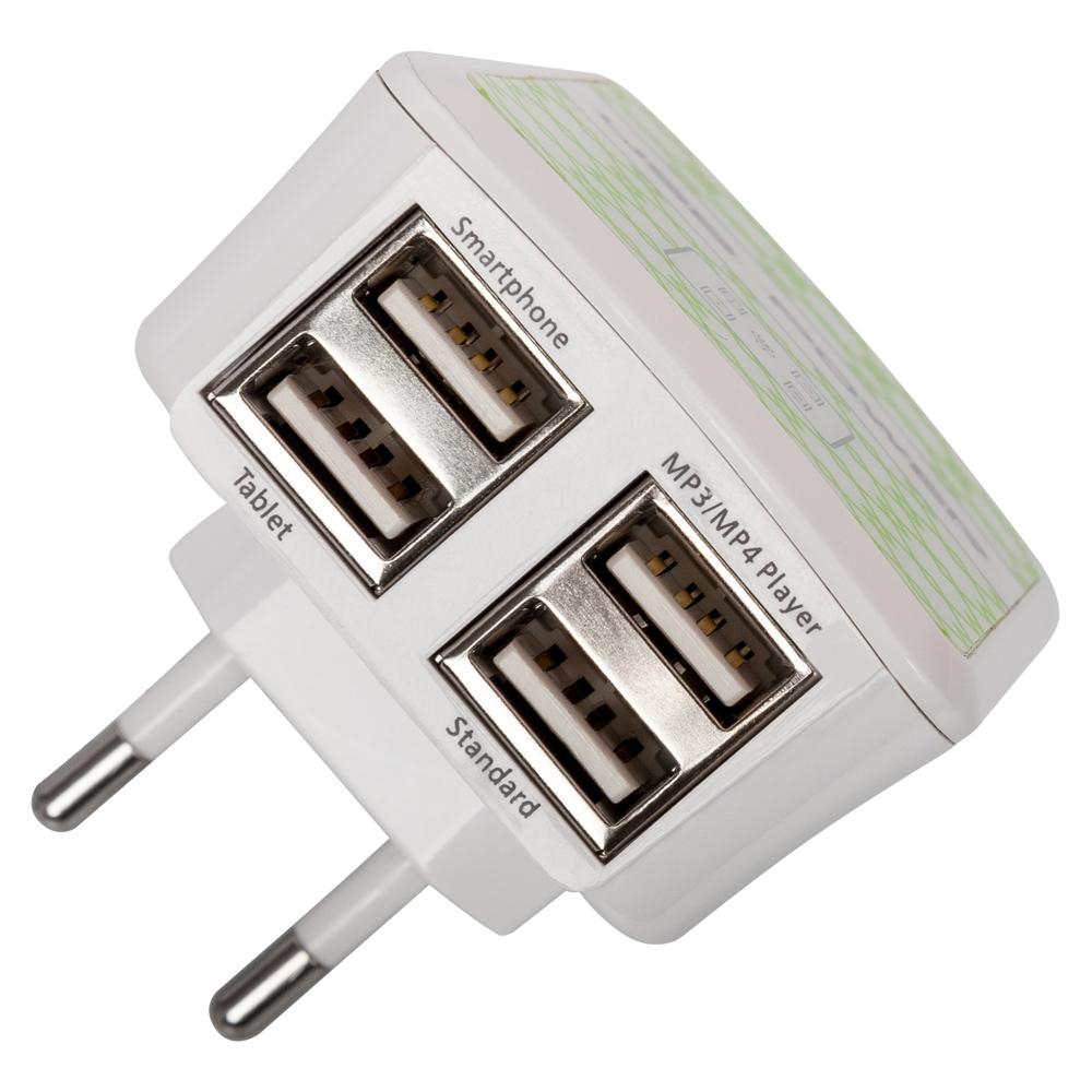 Arkas LADOWARKA SIECIOWA RECO 4xUSB Biala