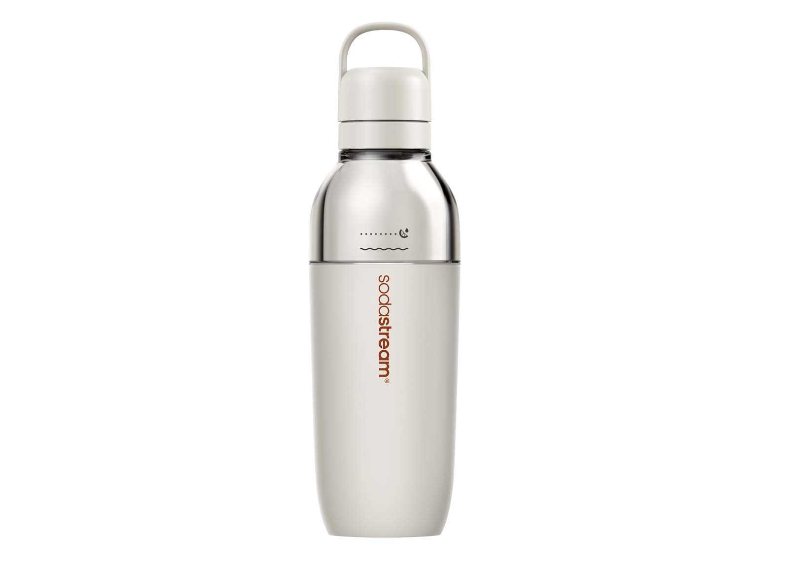 SodaStream Butelka termiczna Sodastream Fizz&Go Easy Mix w kolorze beżowym