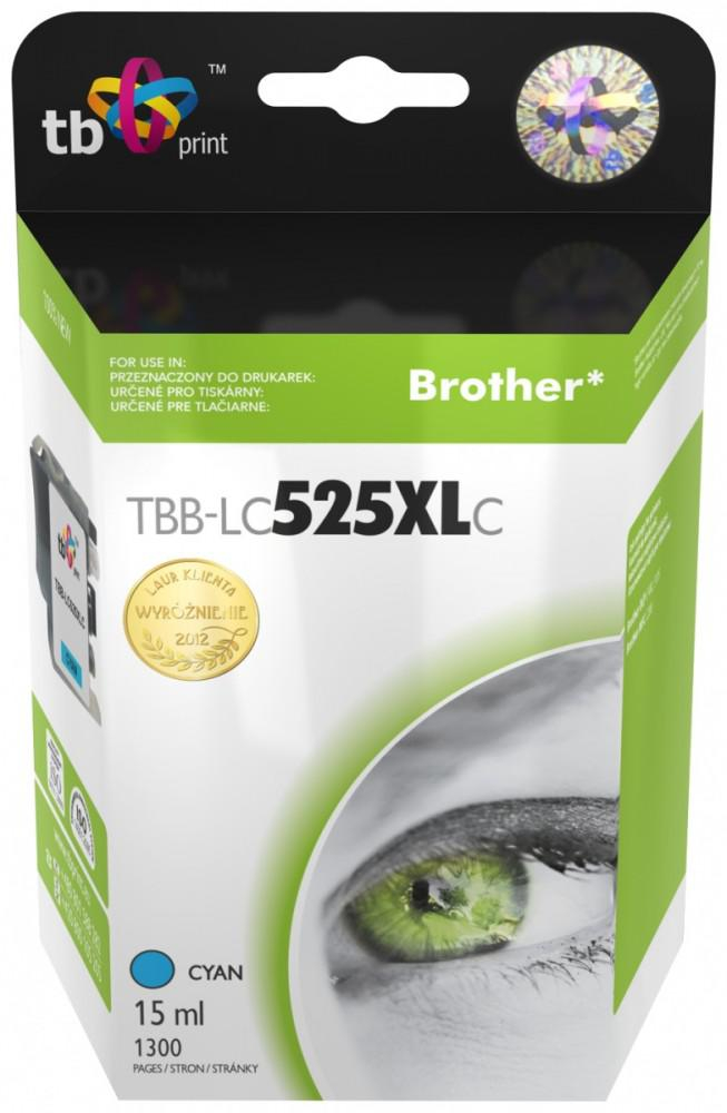 TB Print Tusz do Brother LC529/539 TBB-LC525XLC CY