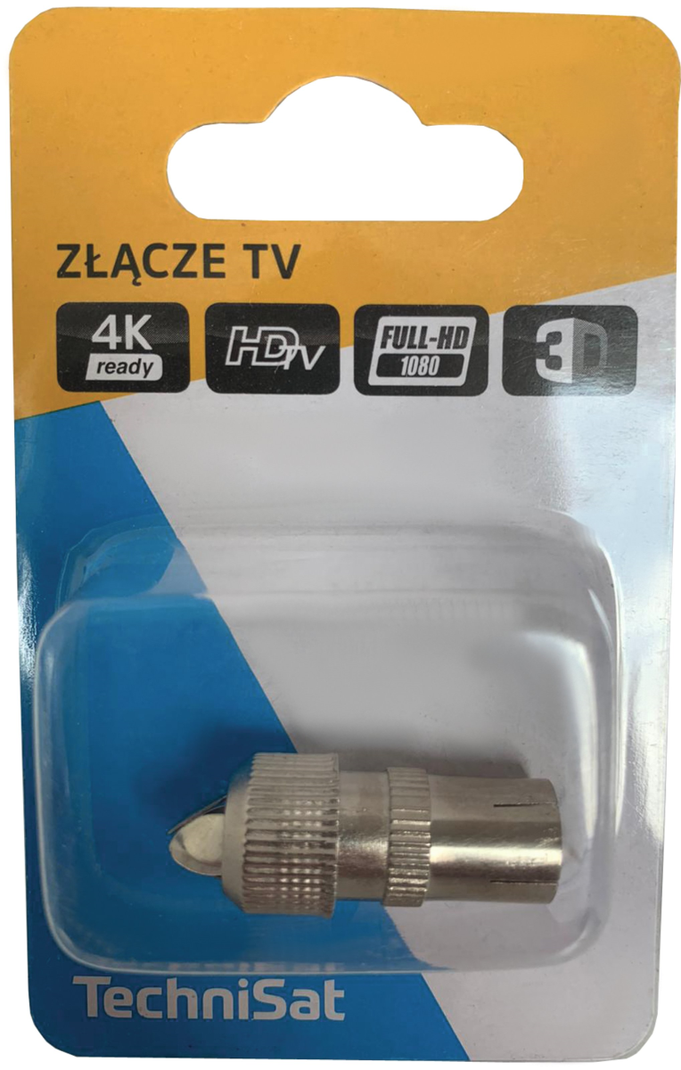 TechniSat ZŁĄCZE TV ŹEŃSKIE METALOWE