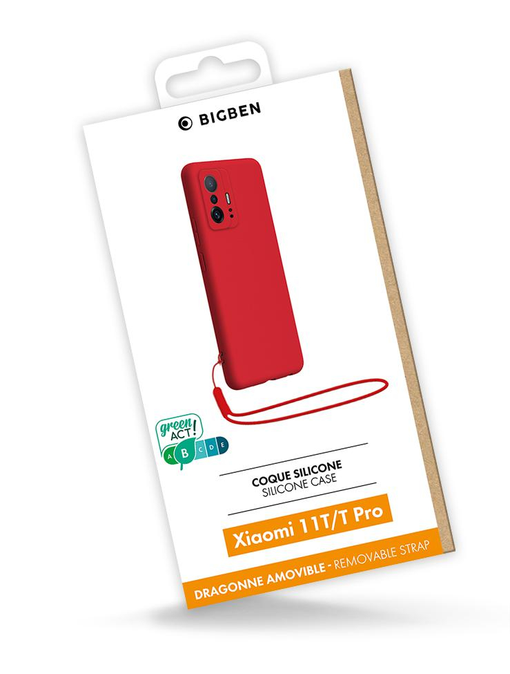 BigBen Etui soft BIGBEN do XIAOMI 11T/11TPRO CZERWONY