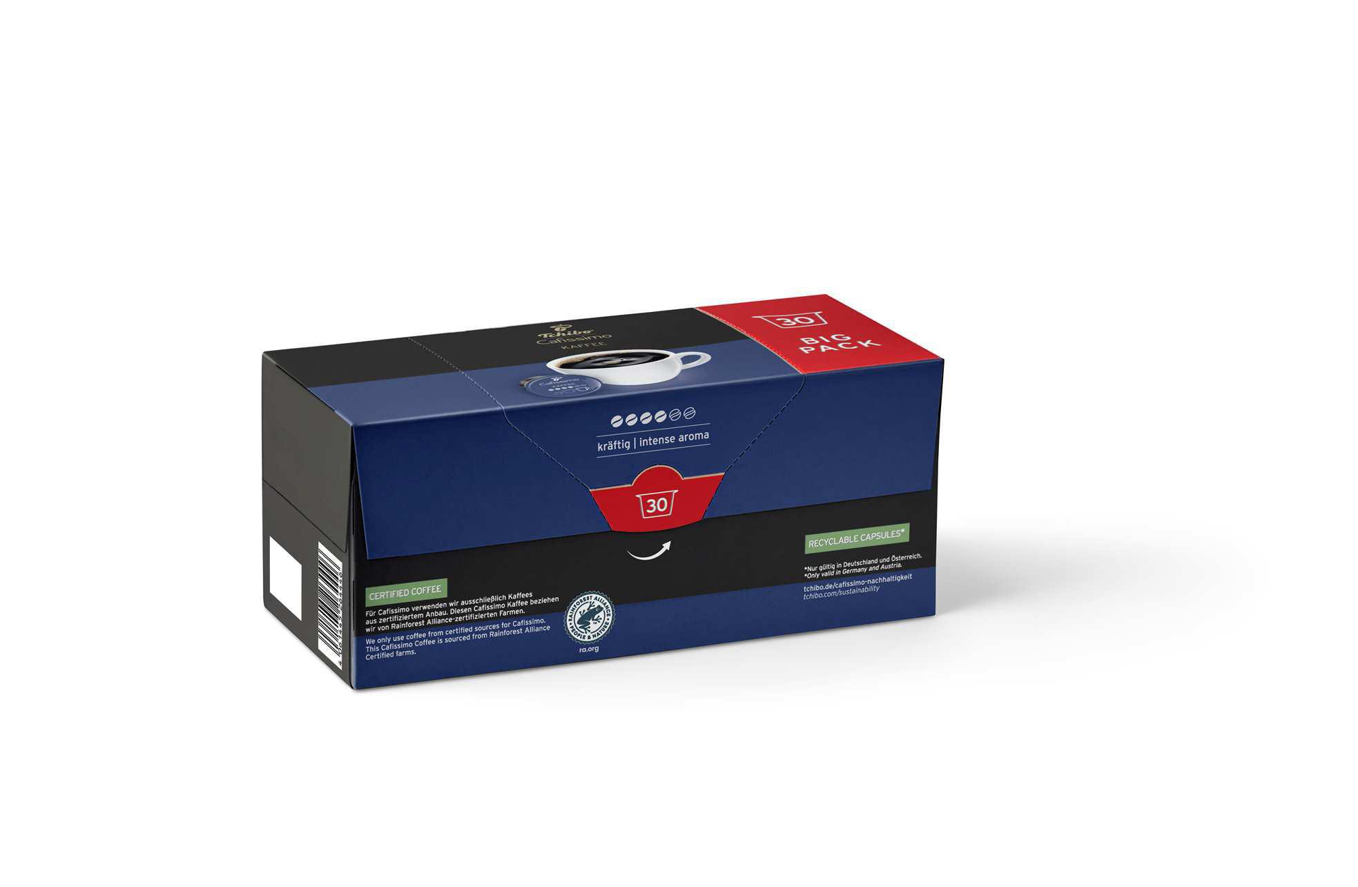 Tchibo KAPSUŁKI CAFISSIMO COFFEE INTENSE AROMA 30 KAPSUŁEK