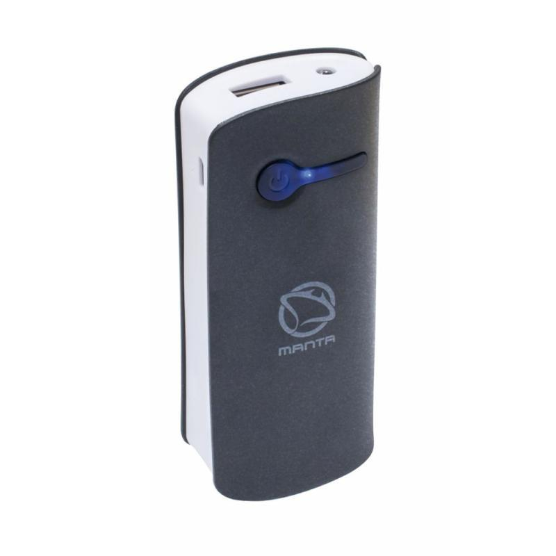 POWERBANK MANTA 5.000 mAh Czarny