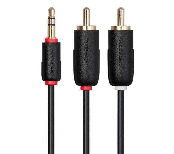 TECHLINK Kabel Audio HAMA Jack 3,5 mm - 2x RCA Techlink 103023