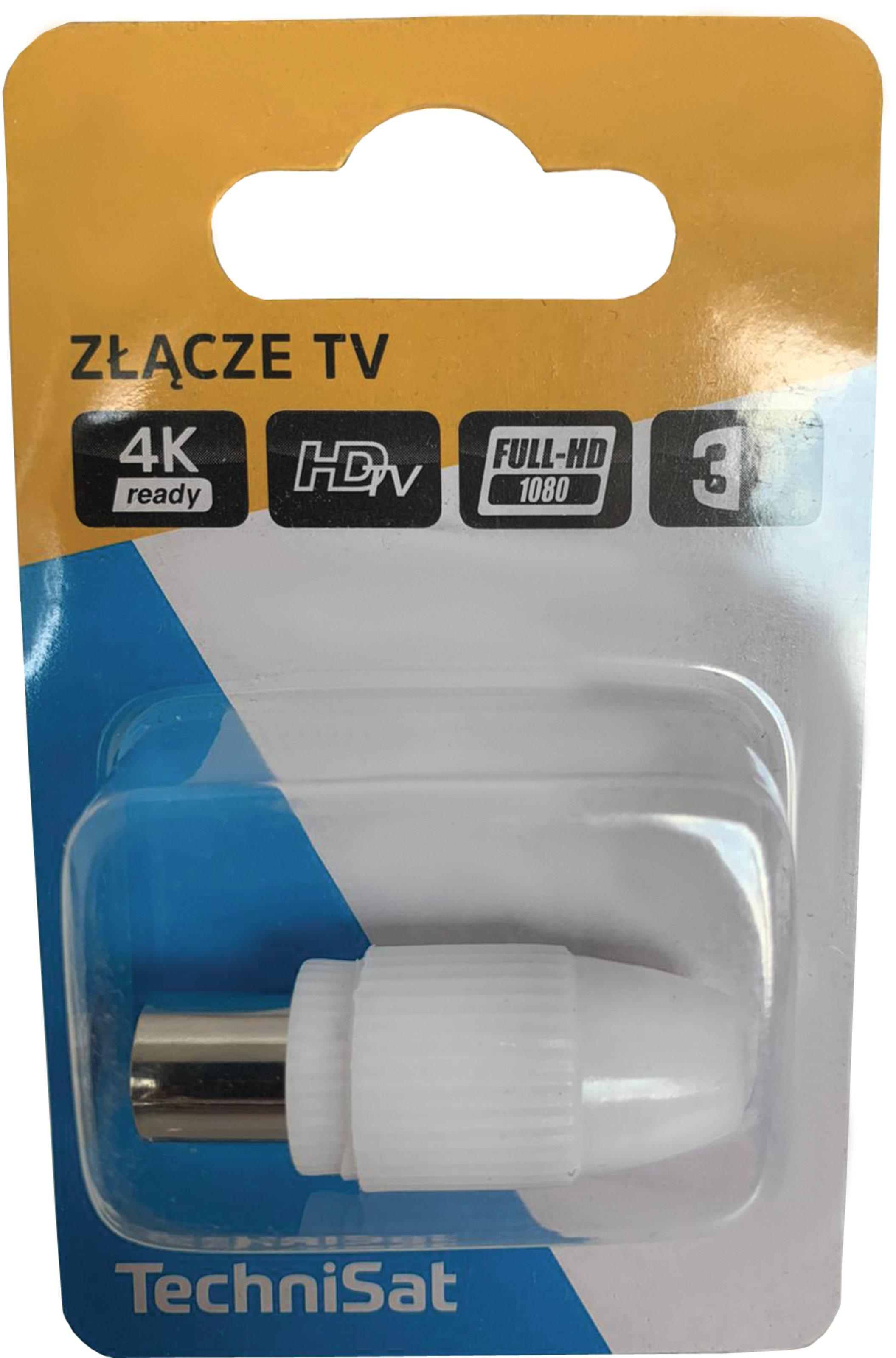 TechniSat ZŁĄCZE TV ŻEŃSKIE PLASTIKOWE