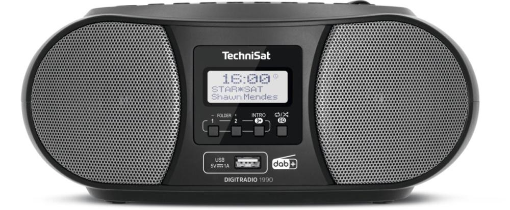 TechniSat ZESTAW MUZYCZNY TECHNISAT DIGITRADIO 1990, czarny