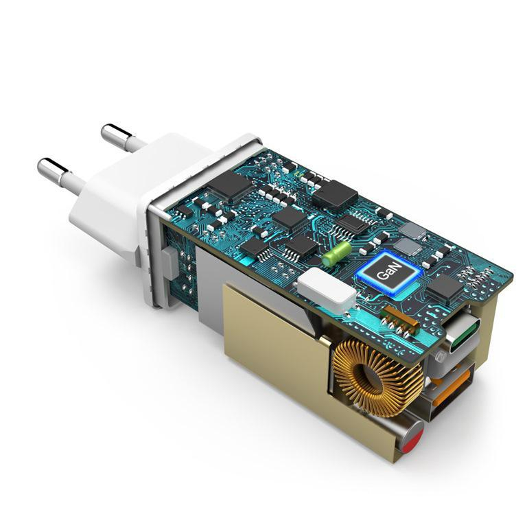 Hama Ładowarka sieciowa HAMA 1xUSB 1xUSB-C GaN PD 65W QC3.0 biała