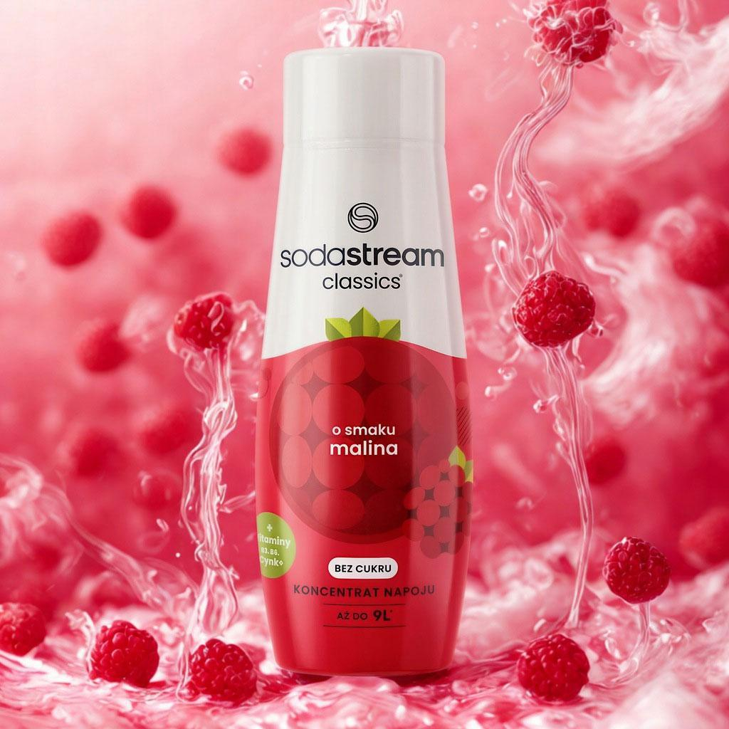 SodaStream Malina 440 ml bez cukru