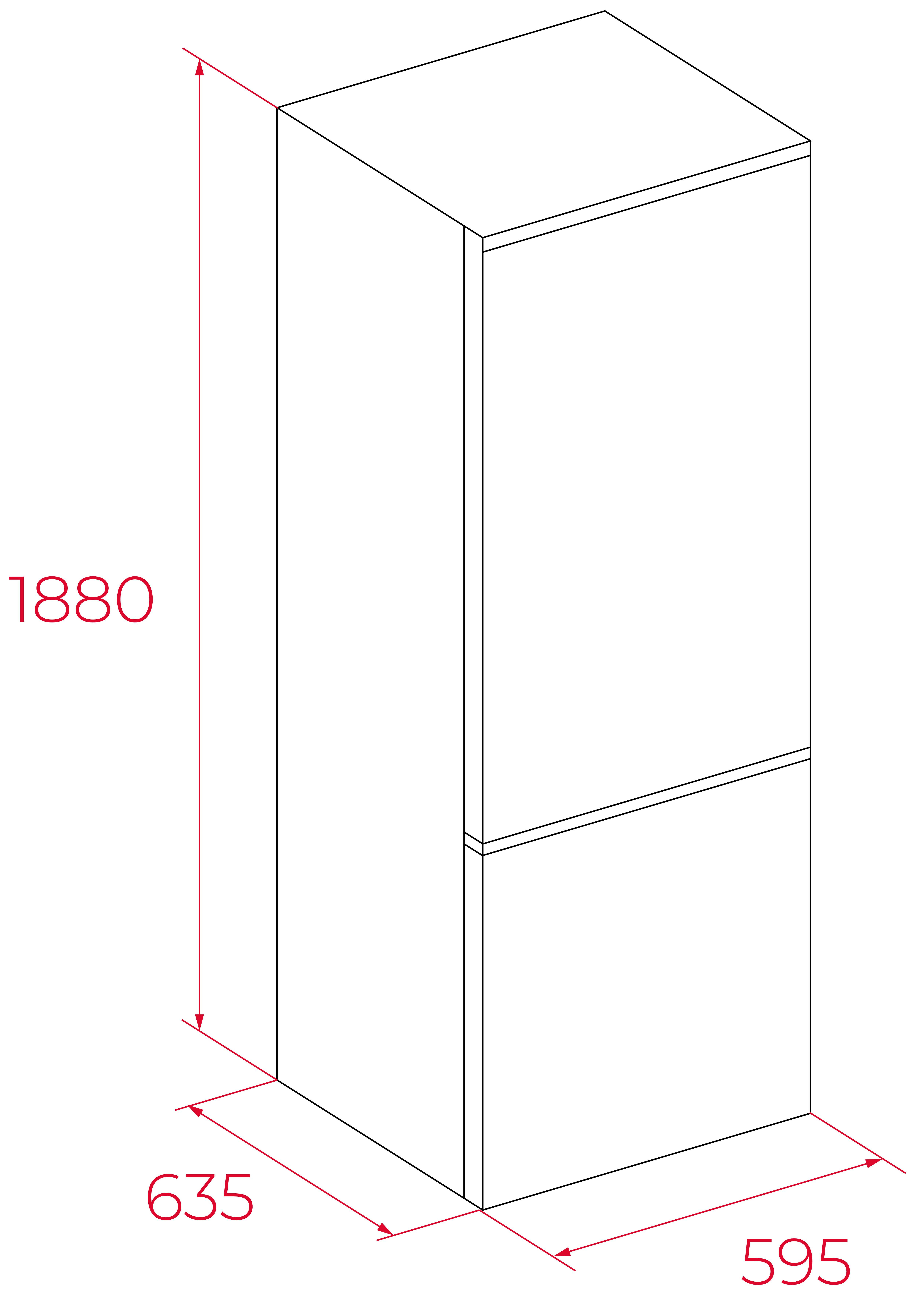Teka Lodówka RBF 54640 WH